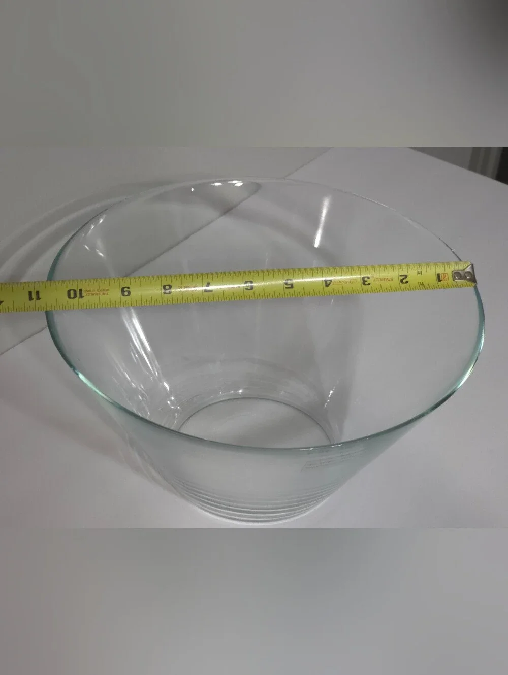 Vintage K. Hagberg & M. Hagberg IKEA Trygg Glass Serving Bowl 10.75